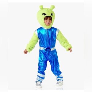 Pottery Barn Kids Green Alien Astronaut - Light Up Costume